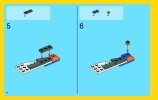 Notice / Instructions de Montage - LEGO - Creator - 31008 - L'avion de chasse: Page 6