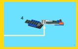 Notice / Instructions de Montage - LEGO - Creator - 31008 - L'avion de chasse: Page 7