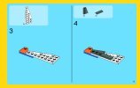 Notice / Instructions de Montage - LEGO - Creator - 31008 - L'avion de chasse: Page 9