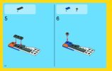 Notice / Instructions de Montage - LEGO - Creator - 31008 - L'avion de chasse: Page 10