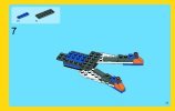 Notice / Instructions de Montage - LEGO - Creator - 31008 - L'avion de chasse: Page 13