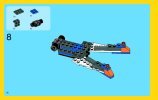 Notice / Instructions de Montage - LEGO - Creator - 31008 - L'avion de chasse: Page 14