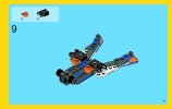 Notice / Instructions de Montage - LEGO - Creator - 31008 - L'avion de chasse: Page 15