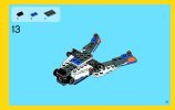 Notice / Instructions de Montage - LEGO - Creator - 31008 - L'avion de chasse: Page 19