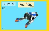 Notice / Instructions de Montage - LEGO - Creator - 31008 - L'avion de chasse: Page 26