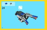 Notice / Instructions de Montage - LEGO - Creator - 31008 - L'avion de chasse: Page 30