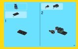 Notice / Instructions de Montage - LEGO - Creator - 31008 - L'avion de chasse: Page 39