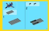 Notice / Instructions de Montage - LEGO - Creator - 31008 - L'avion de chasse: Page 3