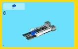 Notice / Instructions de Montage - LEGO - Creator - 31008 - L'avion de chasse: Page 8