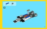 Notice / Instructions de Montage - LEGO - Creator - 31008 - L'avion de chasse: Page 13