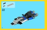 Notice / Instructions de Montage - LEGO - Creator - 31008 - L'avion de chasse: Page 22