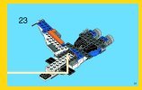 Notice / Instructions de Montage - LEGO - Creator - 31008 - L'avion de chasse: Page 33