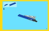 Notice / Instructions de Montage - LEGO - Creator - 31008 - L'avion de chasse: Page 37