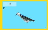 Notice / Instructions de Montage - LEGO - Creator - 31008 - L'avion de chasse: Page 41