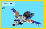 Notice / Instructions de Montage - LEGO - Creator - 31008 - L'avion de chasse: Page 46