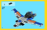 Notice / Instructions de Montage - LEGO - Creator - 31008 - L'avion de chasse: Page 48