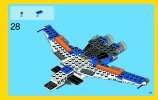 Notice / Instructions de Montage - LEGO - Creator - 31008 - L'avion de chasse: Page 49