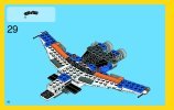 Notice / Instructions de Montage - LEGO - Creator - 31008 - L'avion de chasse: Page 50