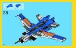 Notice / Instructions de Montage - LEGO - Creator - 31008 - L'avion de chasse: Page 62