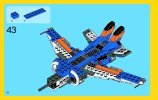 Notice / Instructions de Montage - LEGO - Creator - 31008 - L'avion de chasse: Page 70