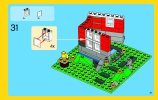 Notice / Instructions de Montage - LEGO - Creator - 31009 - La petite maison: Page 41