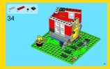 Notice / Instructions de Montage - LEGO - Creator - 31009 - La petite maison: Page 45