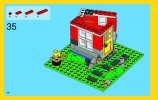 Notice / Instructions de Montage - LEGO - Creator - 31009 - La petite maison: Page 46