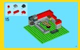 Notice / Instructions de Montage - LEGO - Creator - 31009 - La petite maison: Page 21