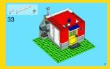 Notice / Instructions de Montage - LEGO - Creator - 31009 - La petite maison: Page 43