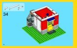 Notice / Instructions de Montage - LEGO - Creator - 31009 - La petite maison: Page 44