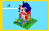 Notice / Instructions de Montage - LEGO - Creator - 31009 - La petite maison: Page 63