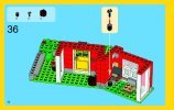 Notice / Instructions de Montage - LEGO - Creator - 31009 - La petite maison: Page 42