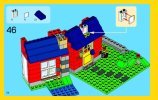 Notice / Instructions de Montage - LEGO - Creator - 31009 - La petite maison: Page 54