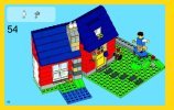 Notice / Instructions de Montage - LEGO - Creator - 31009 - La petite maison: Page 62