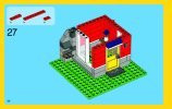 Notice / Instructions de Montage - LEGO - Creator - 31009 - La petite maison: Page 36