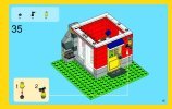 Notice / Instructions de Montage - LEGO - Creator - 31009 - La petite maison: Page 45