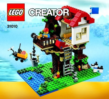 Notice / Instructions de Montage - LEGO - Creator - 31010 - La cabane dans l'arbre: Page 1