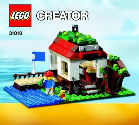 Notice / Instructions de Montage - LEGO - Creator - 31010 - La cabane dans l'arbre: Page 1