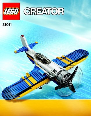 Notice / Instructions de Montage - LEGO - Creator - 31011 - L'avion de collection: Page 1