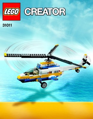 Notice / Instructions de Montage - LEGO - Creator - 31011 - L'avion de collection: Page 1