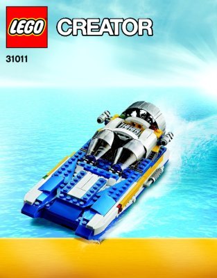 Notice / Instructions de Montage - LEGO - Creator - 31011 - L'avion de collection: Page 1