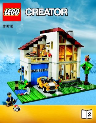 Notice / Instructions de Montage - LEGO - Creator - 31012 - La maison de famille: Page 1