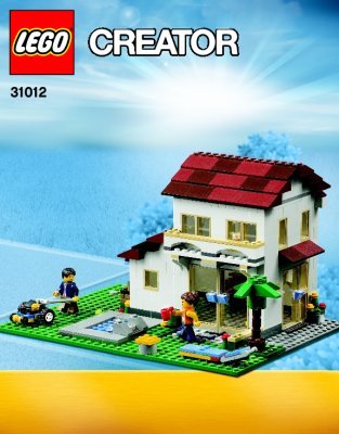 Notice / Instructions de Montage - LEGO - Creator - 31012 - La maison de famille: Page 1