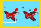 Notice / Instructions de Montage - LEGO - Creator - 31013 - L'hélicoptère rouge: Page 25