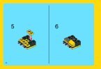 Notice / Instructions de Montage - LEGO - Creator - 31014 - La pelleteuse: Page 4