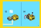 Notice / Instructions de Montage - LEGO - Creator - 31014 - La pelleteuse: Page 9