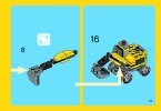 Notice / Instructions de Montage - LEGO - Creator - 31014 - La pelleteuse: Page 15