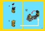 Notice / Instructions de Montage - LEGO - Creator - 31014 - La pelleteuse: Page 31