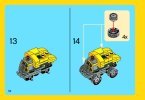 Notice / Instructions de Montage - LEGO - Creator - 31014 - La pelleteuse: Page 34