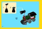 Notice / Instructions de Montage - LEGO - Creator - 31015 - La locomotive: Page 12